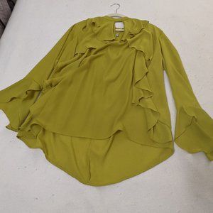 NY & Company Ruffled Blouse XL